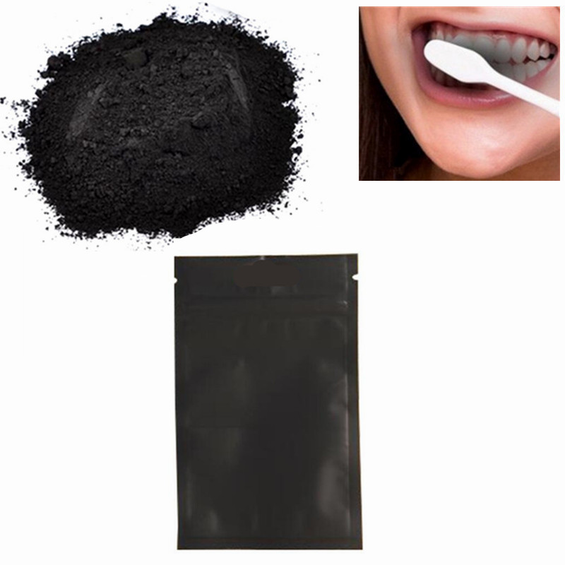 Teeth Whitening Ingredients - Denti di carbone di bambù denti