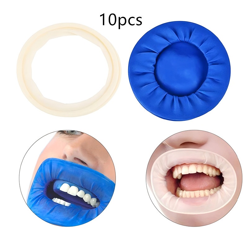 Teeth Whitening Gingival Barrier - 10 pz Gomma Dentale Usa E