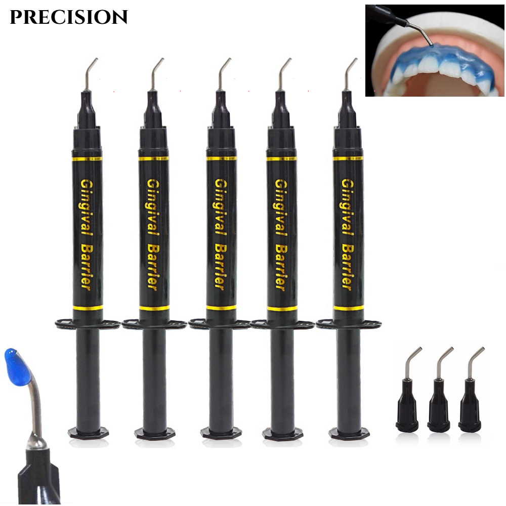 Teeth Whitening Gingival Barrier - 5 Pezzi 1.5ML Barriera Gengivale per