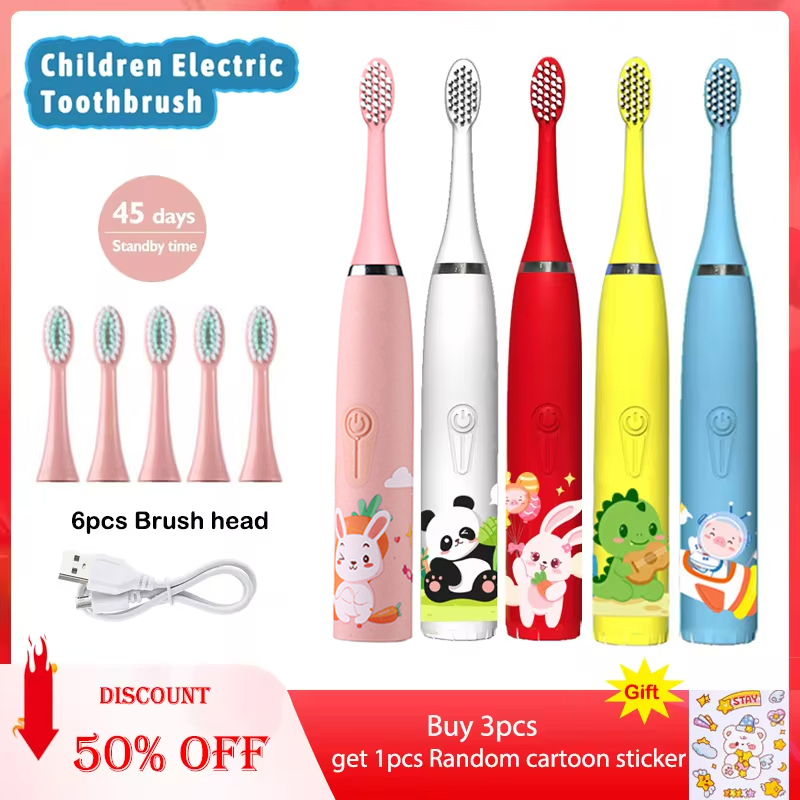 Teeth Whitening Toothbrush - Spazzolino elettrico sonico IPX7 impermeabile con