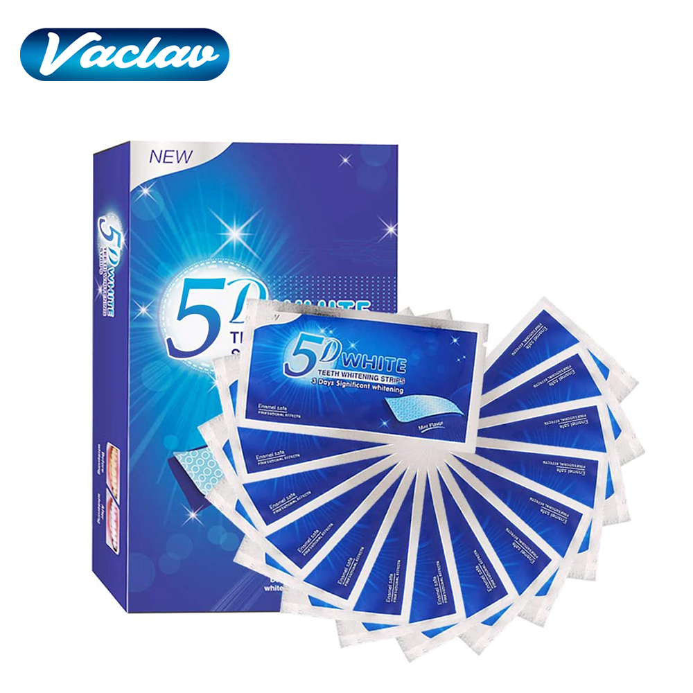 Teeth Whitening Vape - Strisce Sbiancanti 5D per Denti, Gel