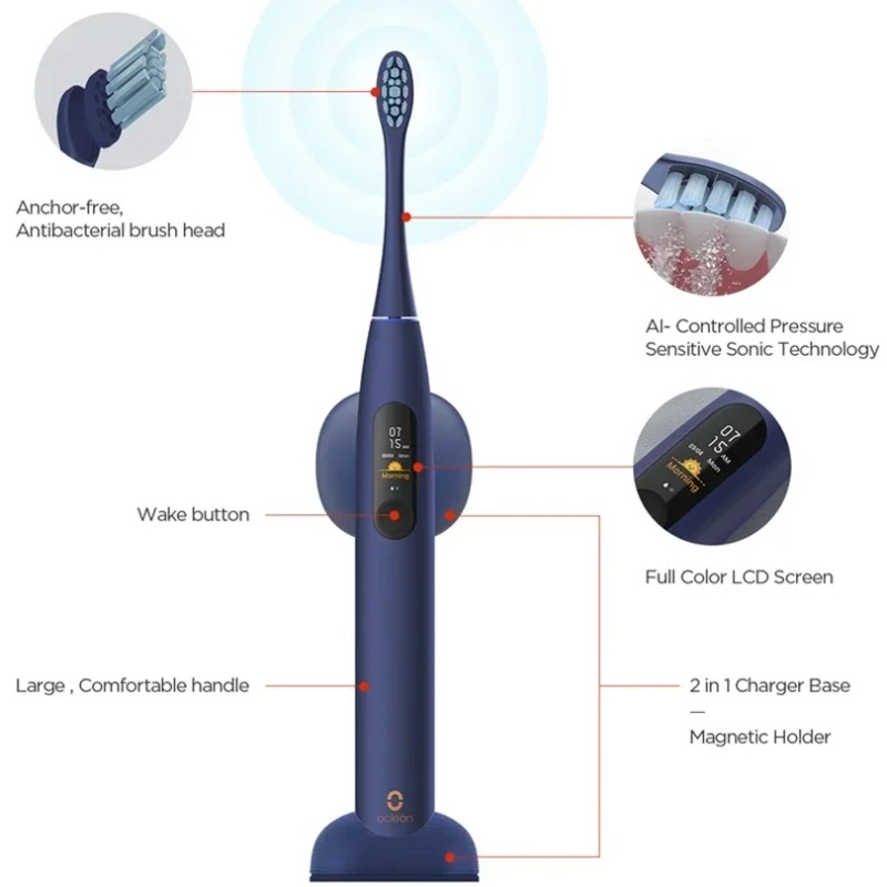 Spazzolino Elettrico Sonico Oc - Teeth Whitening Toothbrush recensione e prezzo