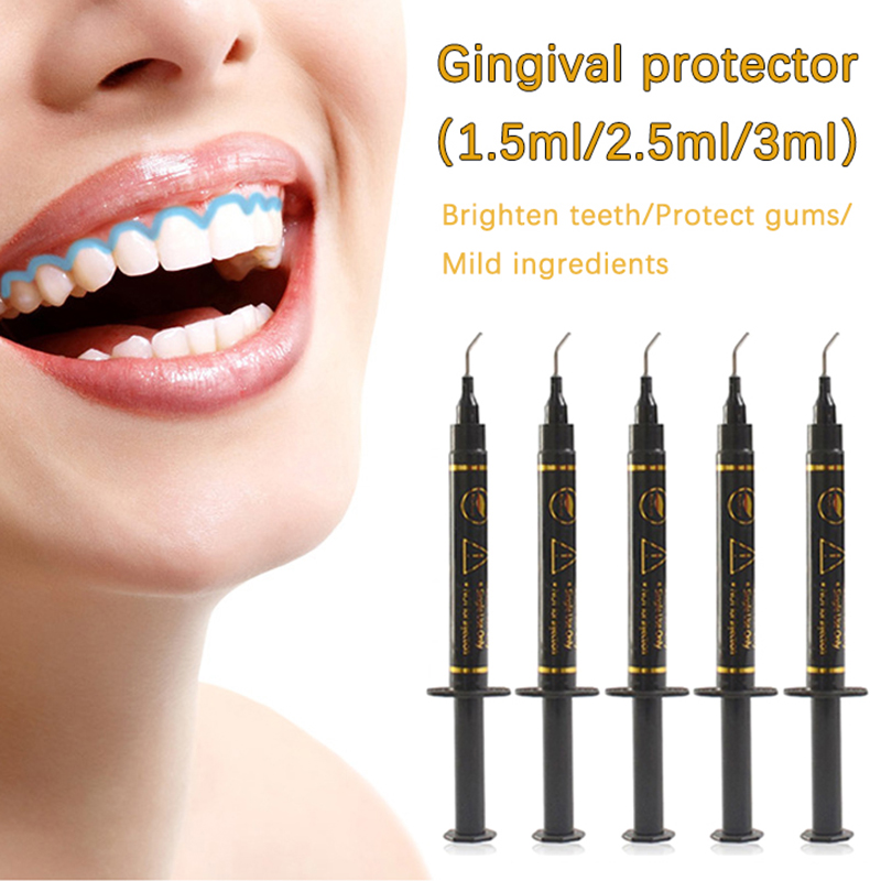 1.5/2.5/3ML siringa dentale Gu - Teeth Whitening Gingival Barrier recensione e prezzo
