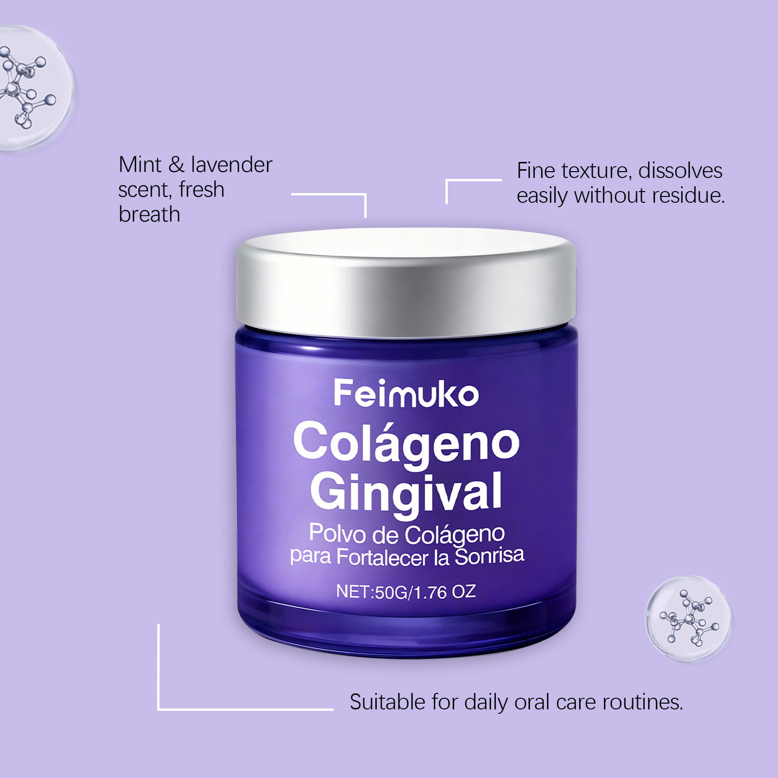 Polvere sbiancante al collagen - Teeth Whitening Ingredients recensione e prezzo