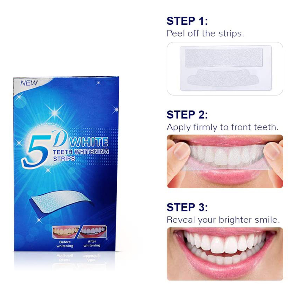 Strisce Sbiancanti 5D per Dent - Teeth Whitening Vape recensione e prezzo